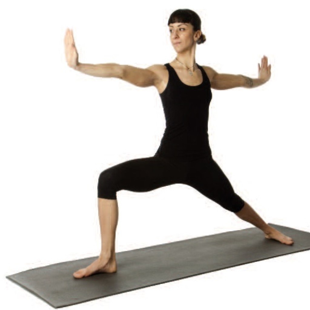1 - Virabhadrasana 2