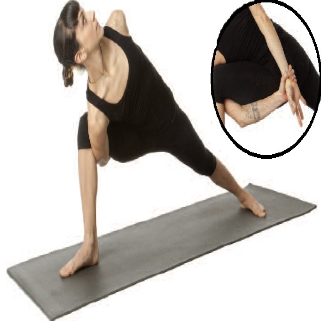 3- Baddha Parsavakonasana