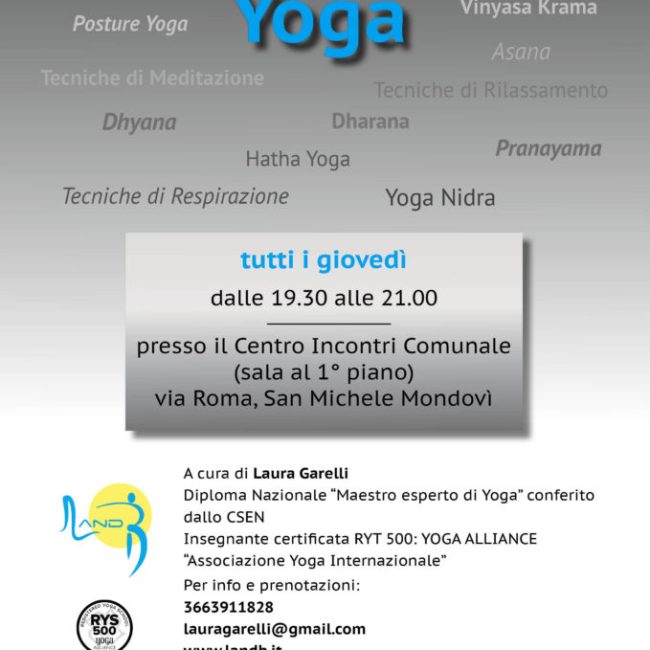 Incontro di Yoga a San Michele Mondovì