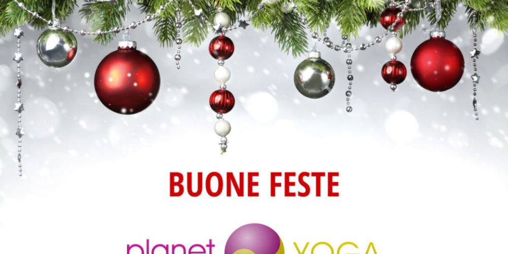 Buone feste dal team di Planet Yoga!